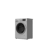 ⁦غسالة اتوماتيك 9 كيلو ارو تعبئة أمامية فضي انفيرتر⁩ - الصورة ⁦3⁩