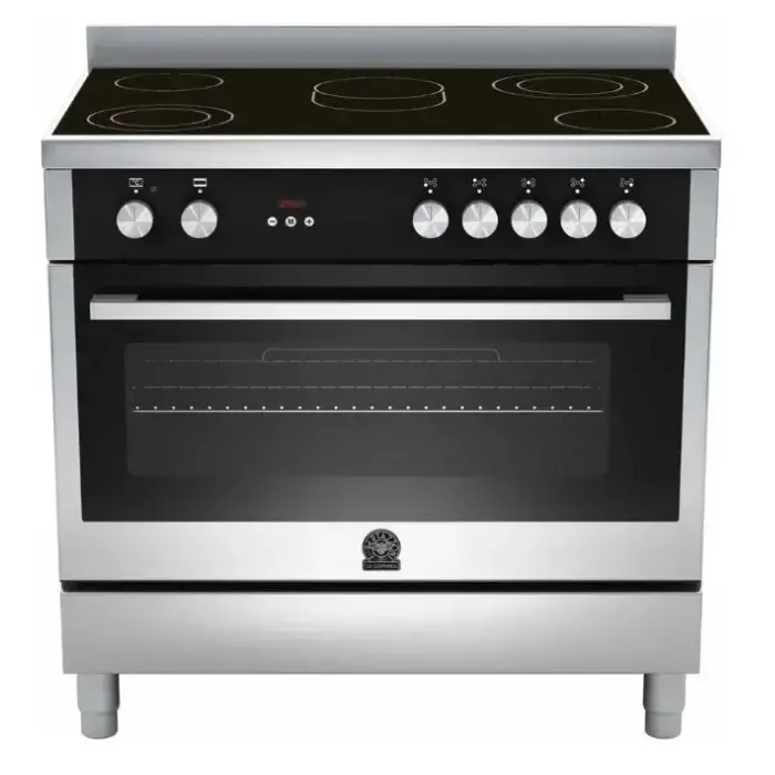 فرن كهربائي لاجيرمانيا 90*60 سم 5 عيون ستيل TUS9CER61LBX فرن كهربائي