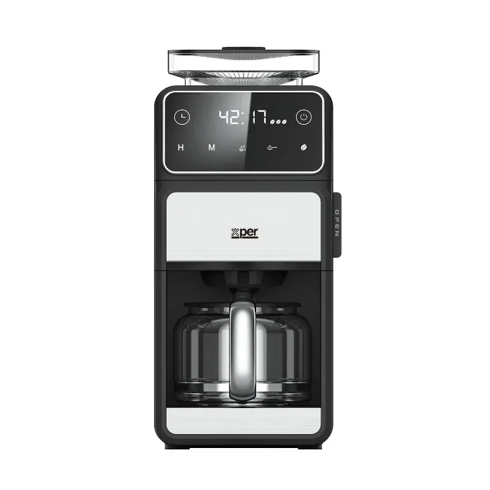 الة صنع القهوة اكسبير 1050 وات 1.5 لتر - أسود XPDCG-800 الة صنع القهوة