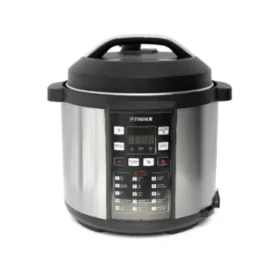 قدر ضغط كهربائي فيشر 6 لتر – 1000 وات – 15 برنامج – فضي FPC-6L8P