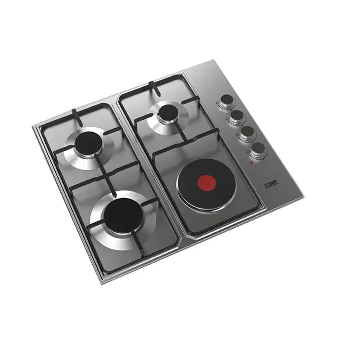 سطح بلت ان اكسبير 58 سم 4 شعلات ستيل - تركي XPBH60CIG1E سطح بلت ان