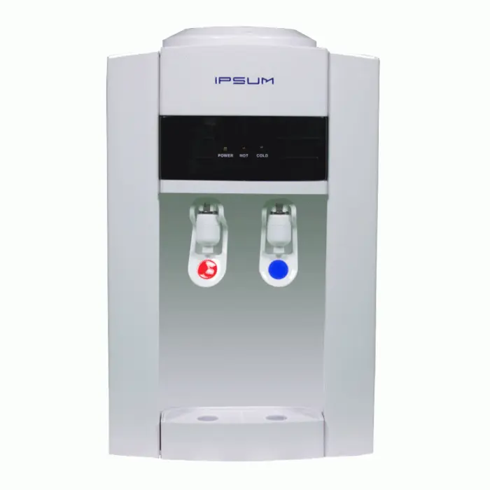 برادة مويه ابسوم طاولة 2 صنبور - أبيض أسود WT-2525NTB برادة مويه ابسوم