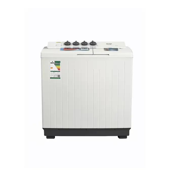 غسالة حوضين جنرال سوبريم 12 كيلو - أبيض GSTT120MA غسالة حوضين