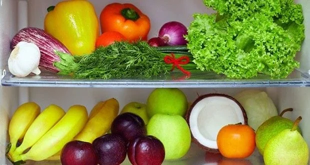 ثلاجة بابين