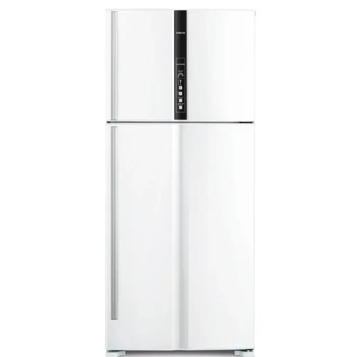 ثلاجة بابين هيتاشي 21 قدم - إنفرتر - أبيض R-V805PS1KVTWH(ME) ثلاجة بابين