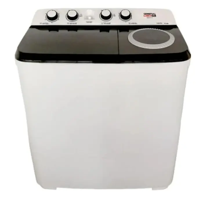 غساله حوضين جنـرال لاينز 6 كيلو - أبيض GLWMTT06 غساله حوضين