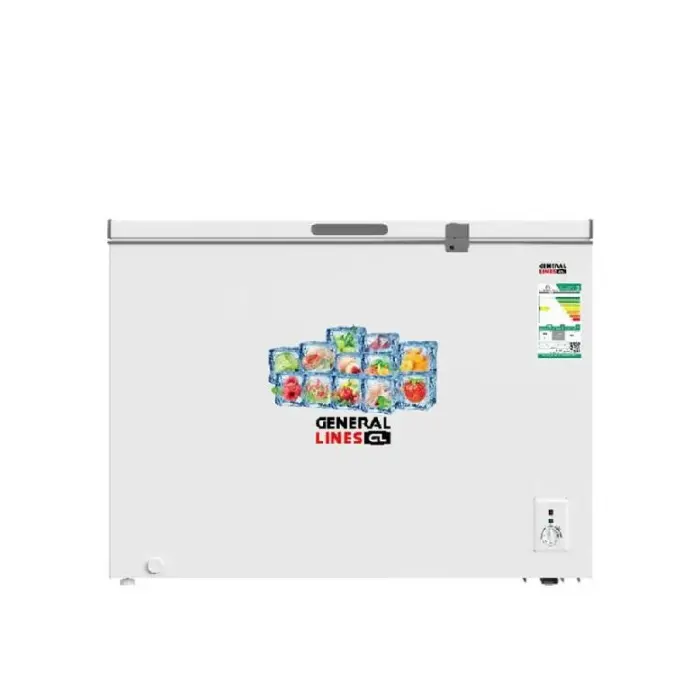 فريزر مسطح جنرال لاينز 9 قدم - ابيض GLCF256D فريزر مسطح