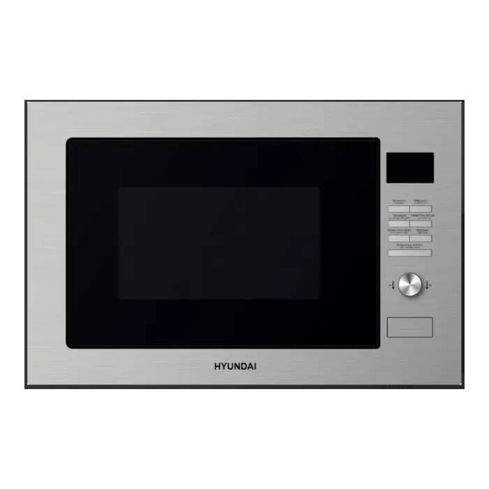ميكرويف بلت ان هيونداي 34 لتر بشواية - ديجيتال - ستيل HY- 34 ميكرويف بلت ان