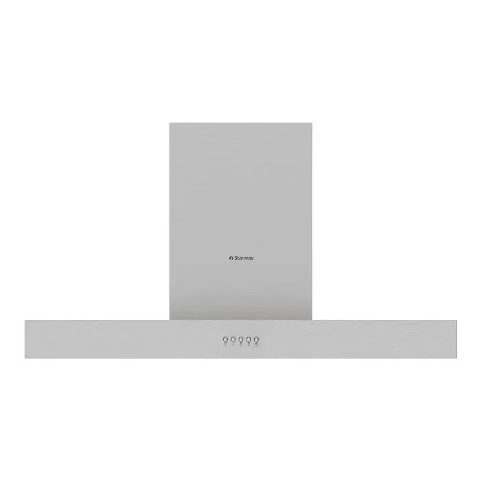 شفاط للمطبخ ستار واي 90 سم 3 سرعات - حرف T - ستيل SWT90HSS شفاط للمطبخ