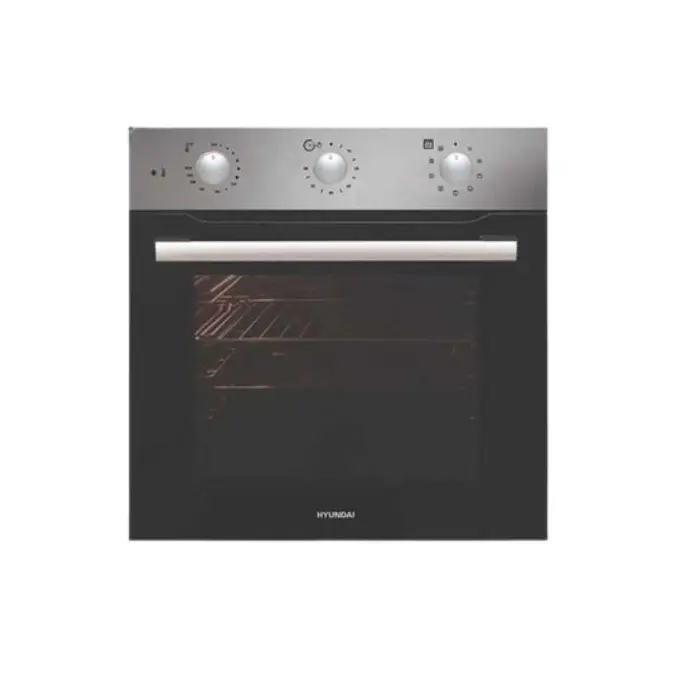 فرن كهرباء هيونداي بلت ان 60 سم - 9 وظائف - سلفر HY-A6SGF3 فرن كهرباء