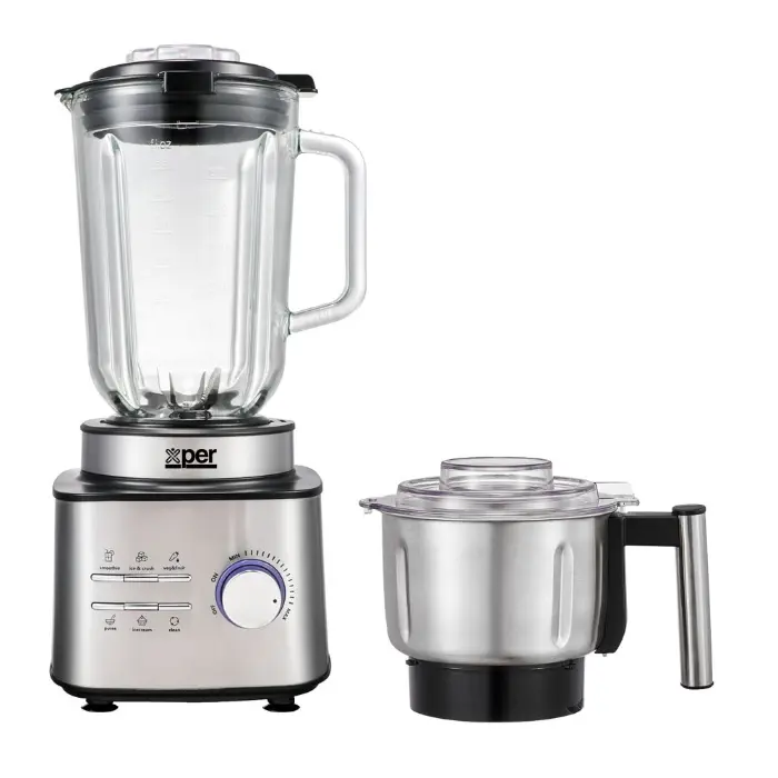 خلاط 1500 وات اكسبير 1.5 لتر - ستيل XPTB-8110GS خلاط 1500 وات