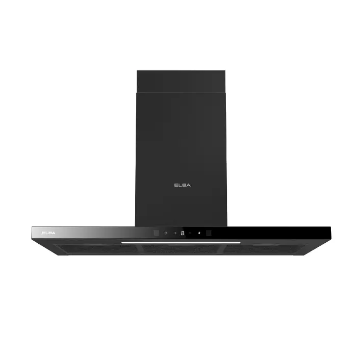 شفاط مطبخ البا 60 سم حرف t - لمس - اسود T60-TOUCH 1200 شفاط مطبخ