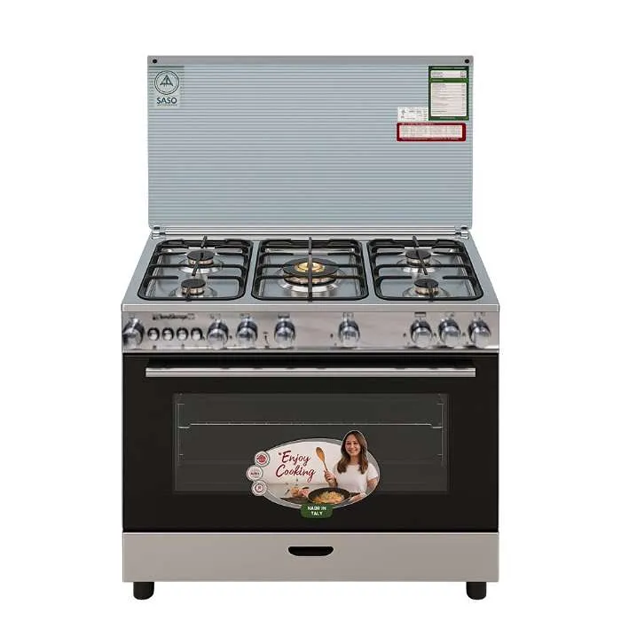 فرن-غاز-4.webp فرن غاز تكنو جاز 60*90 سم 5 عيون - ستيل Tcn4730 - الصورة 1