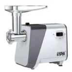 مفرمة لحم كهربائية ويننج ستار 3*1 450 واط , فضي ST-5517