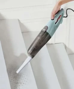 مكنسة عمودية ويننج ستار سعة 800 مل ، جاف , مزودة بفلتر HEPA تركوازي ST-5050