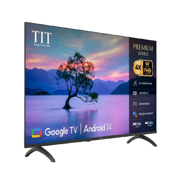 شاشه 50 بوصه تي اي تي 4K FHD - Android - أسود 50G2025 شاشه 50 بوصه