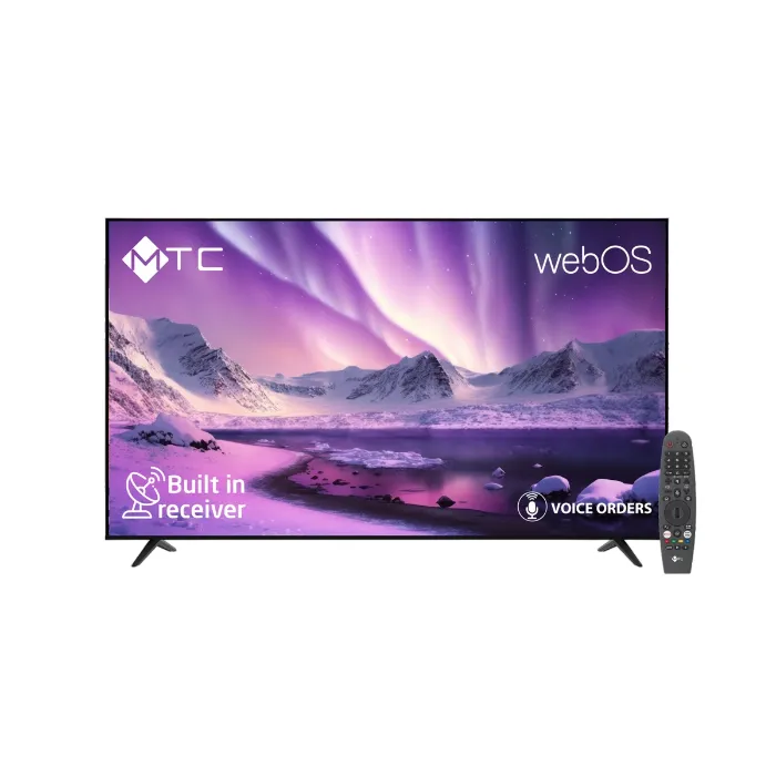 شاشة 75 بوصة MTC سمارت Webos 4K UHD LED – اسود MT75UH430WOS شاشة 75 بوصة