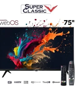 شاشة 75 بوصة 4k سمارت